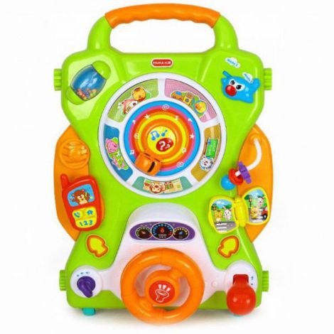 3in1 Antemergator Si Centru Cu Activitati Interactive, 9 luni+, cu lumini si sunete, Hola 2107 - poza 5
