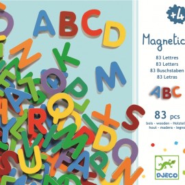 83 Litere magnetice- Djeco - poza 1