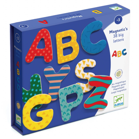 Abecedar - Puzzle magnetic de lemn