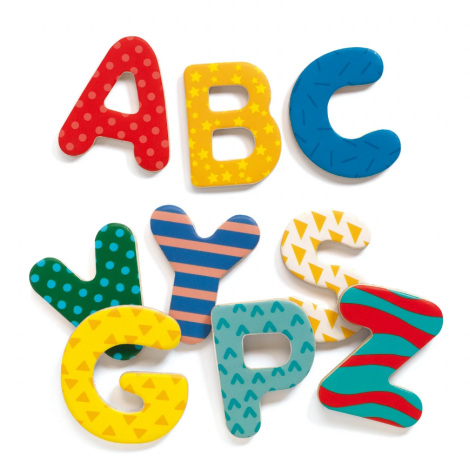 Abecedar - Puzzle magnetic de lemn - poza 3