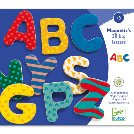 Abecedar - Puzzle magnetic de lemn - poza 4