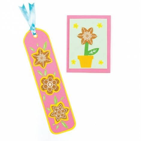 Abtibilduri din pluta Floricele - poza 2
