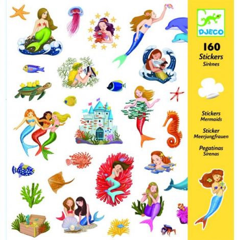 Abţibilduri Djeco Sirene - poza 1