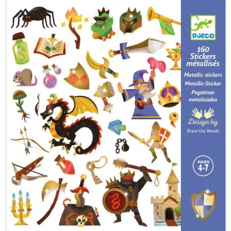 Abtibilduri Fantezie medievala, Djeco - poza 4