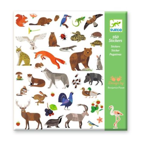 Abtibilduri Fauna Europei, Djeco - poza 1