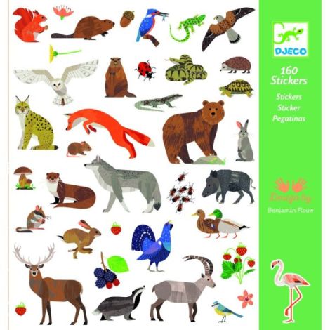 Abtibilduri Fauna Europei, Djeco - poza 2