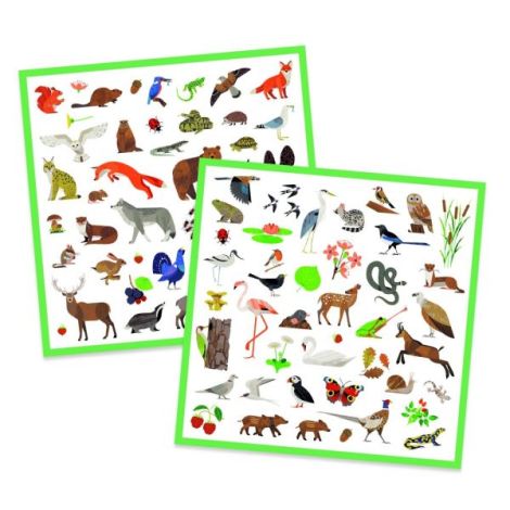 Abtibilduri Fauna Europei, Djeco - poza 3