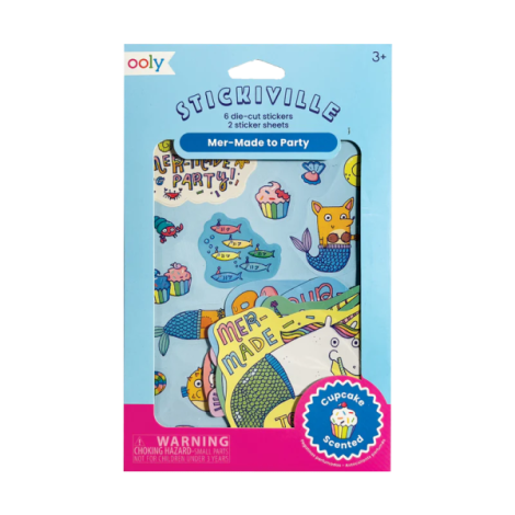 Abtibilduri parfumate - Stickiville Mer-Made to Party - poza 1