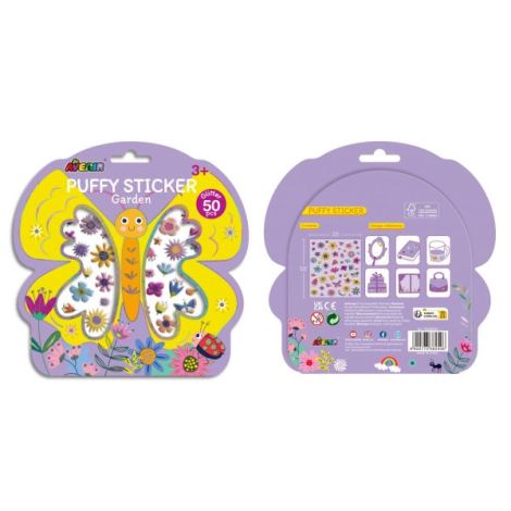 Abtibilduri pufoase 3D - Gradina - poza 4
