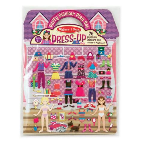 Abtibilduri pufoase Imbracaminte Melissa and Doug - poza 1