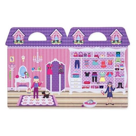 Abtibilduri pufoase Imbracaminte Melissa and Doug - poza 4