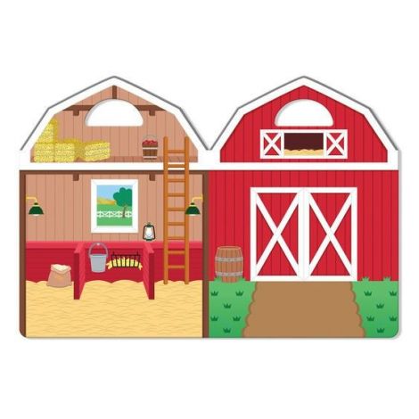 Abtibilduri pufoase La ferma Melissa and Doug - poza 3