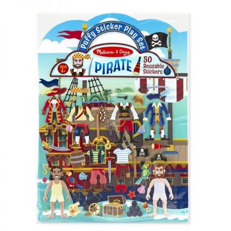 Abtibilduri pufoase Piratii Melissa and Doug - poza 1