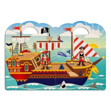 Abtibilduri pufoase Piratii Melissa and Doug - poza 2