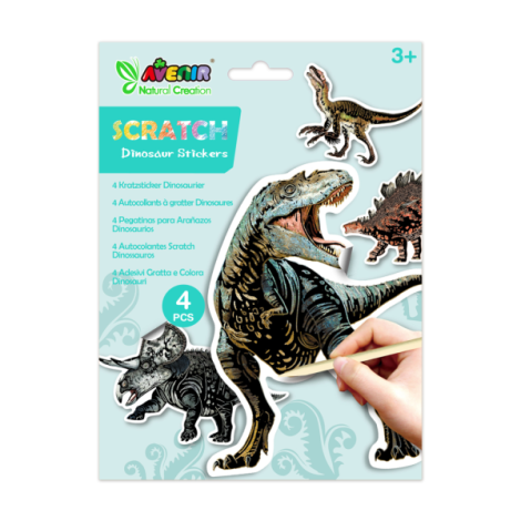 Abtibilduri razuibile - Dinozauri, colectia Creatii Naturale - poza 1
