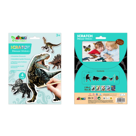 Abtibilduri razuibile - Dinozauri, colectia Creatii Naturale - poza 3