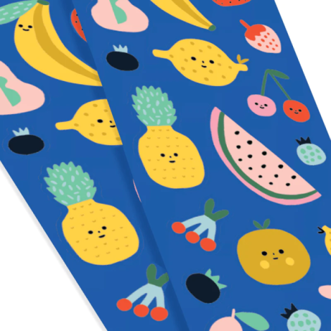 Abtibilduri vinil Stickiville Fruit Salad - poza 2
