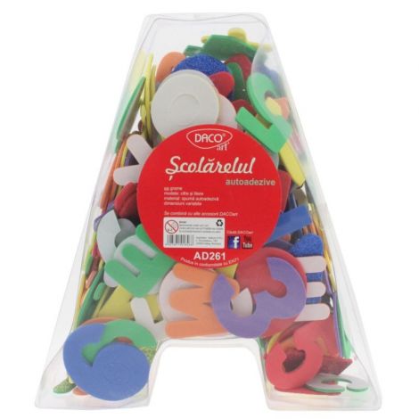 Accesorii craft - Scolarelul spuma autoadeziva - poza 1