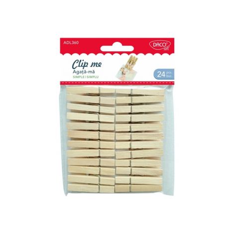 Accesorii craft - Set 24 clesti Agata-ma simplu - poza 1