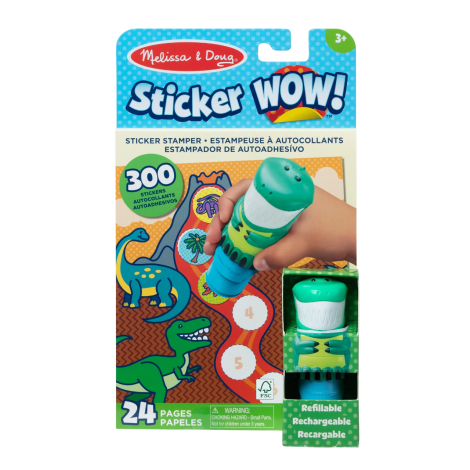 Activitati cu autocolante Sticker WOW Dinozaur - poza 1