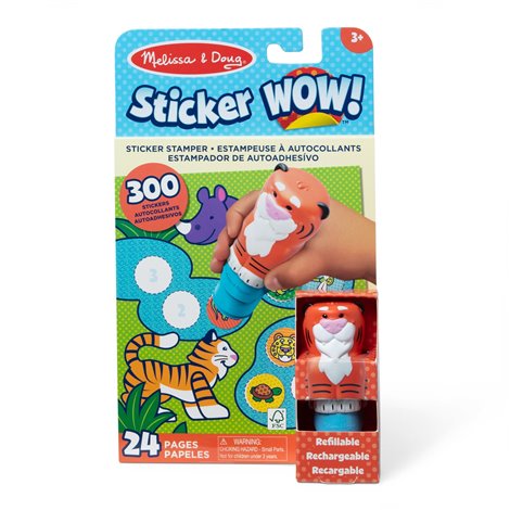 Activitati cu autocolante Sticker WOW Tigrisor - poza 1