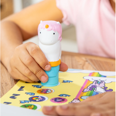 Activitati cu autocolante Sticker WOW Unicorn - poza 2