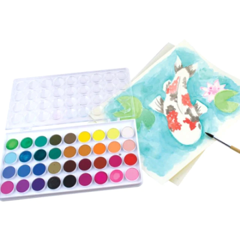 Acuarele lavabile Lil Paint, 36 culori - poza 4