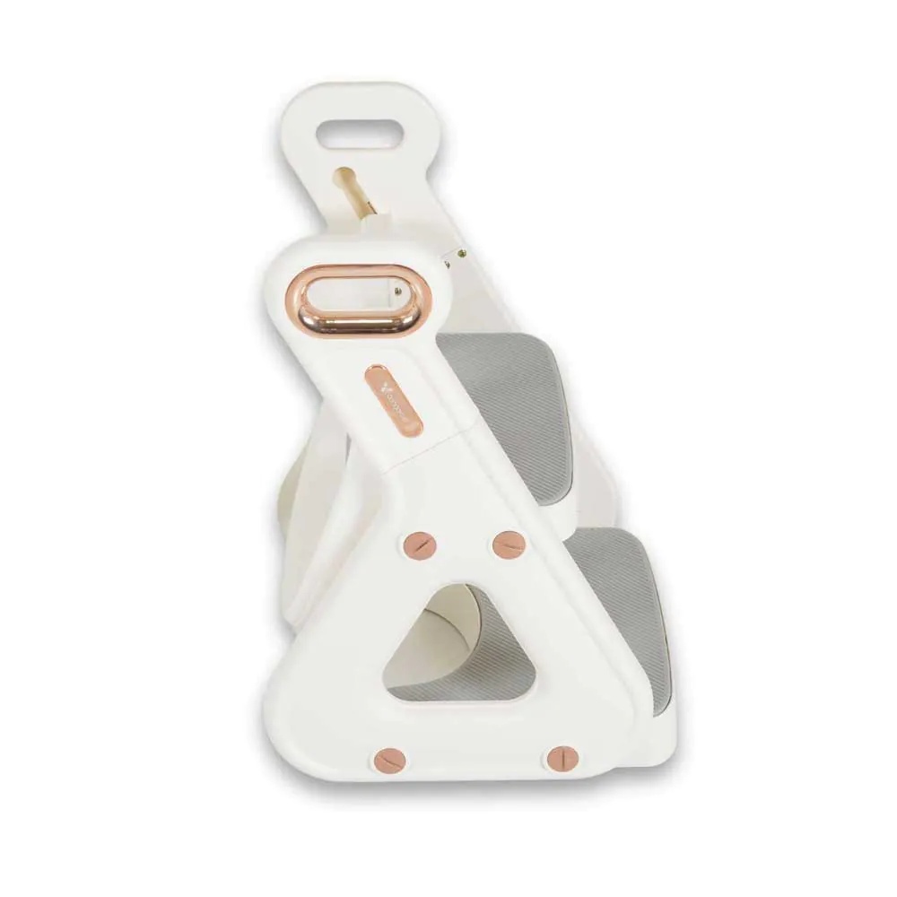 Adaptor toaleta cu scara Cangaroo T-Stairs Alb Gri - poza 2