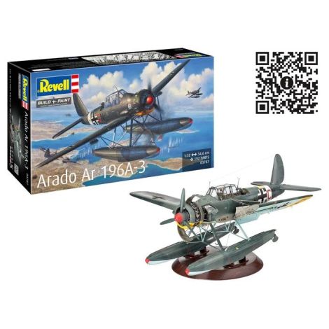 Aeromodel arado ar196a3 seaplane