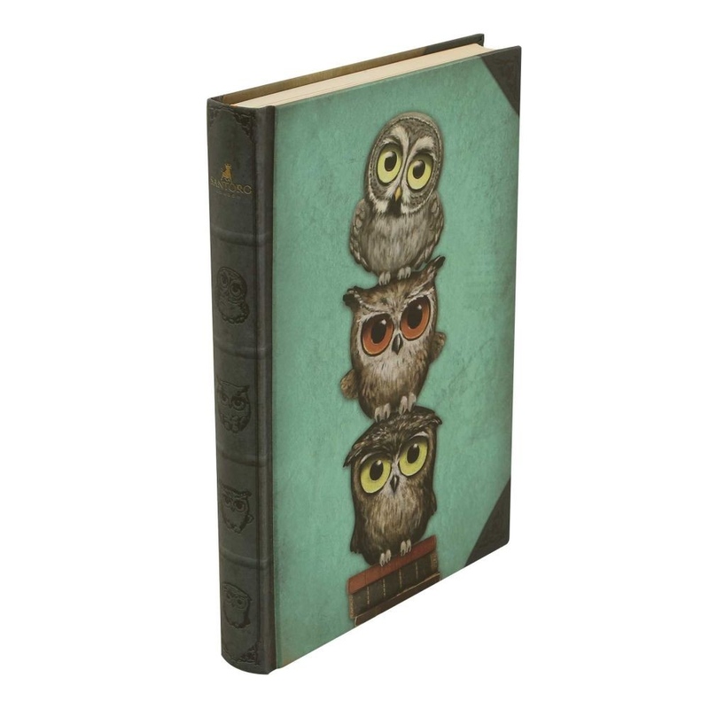 Agenda cu coperti tari Grumpy Owl - poza 1