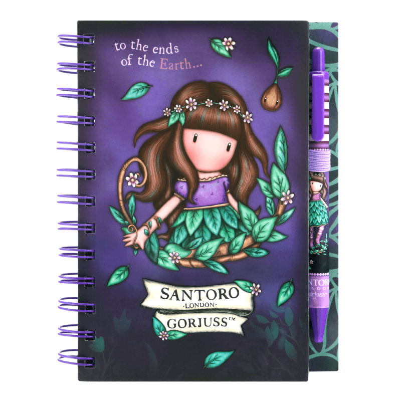 Agenda cu notite adezive Gorjuss To The Ends Of The Earth - poza 1