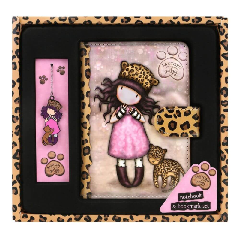 Agenda cu semn de carte Gorjuss Purrrrfect Love - poza 1