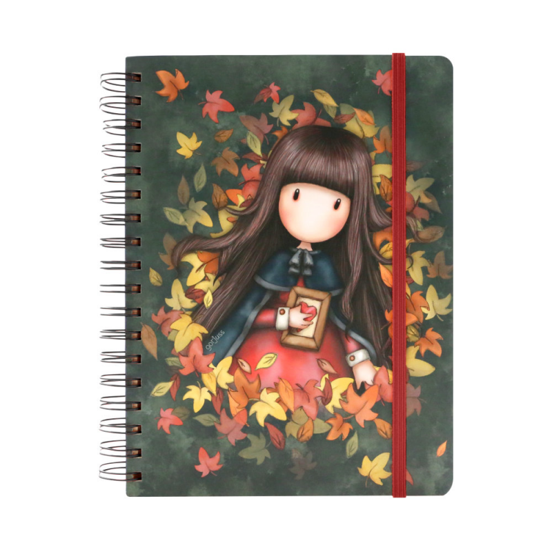 Agenda cu spira Gorjuss Autumn Leaves - poza 1