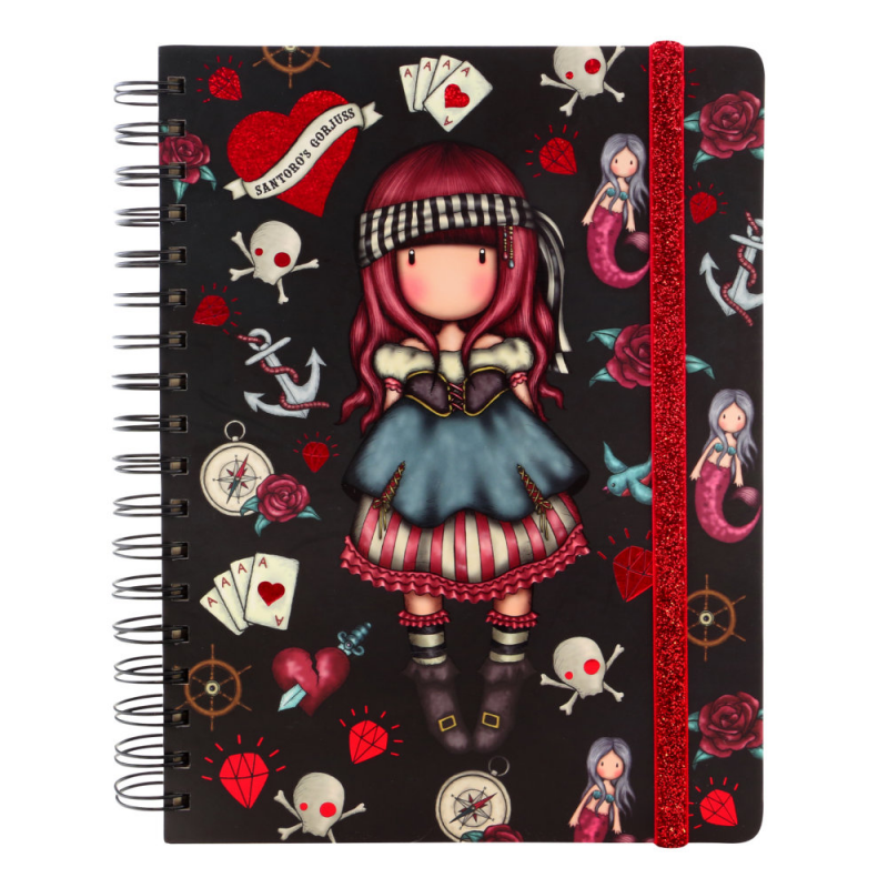 Agenda mare cu spira Gorjuss Mary Rose - poza 1