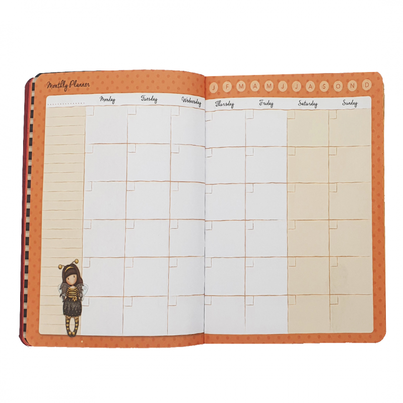 Agenda planificator Gorjuss Mary Rose - poza 3