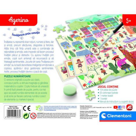 Agerino Puzzle Numaratoare - poza 4