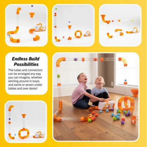Air Toobz Set de tuburi de aer interconectabile (joc STEM interactiv) - poza 5