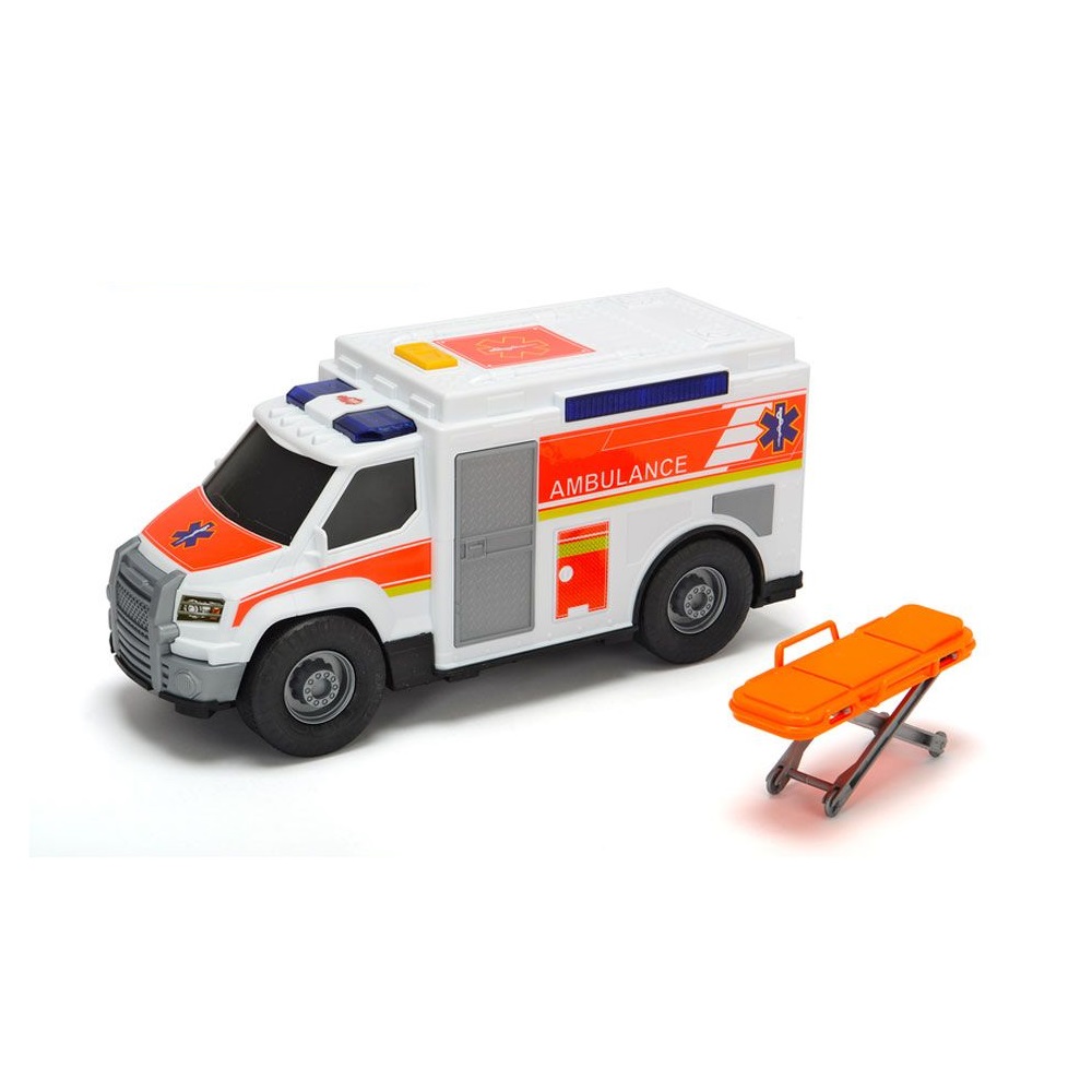 Ambulanta cu sunete si lumini Dickie 30 cm - poza 1