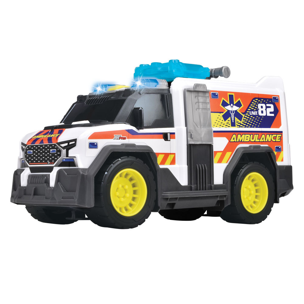 Ambulanta cu sunete si lumini Dickie 30 cm - poza 1
