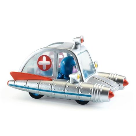 Ambulanta spatiala, Colectia Crazy Motors, Djeco - poza 1