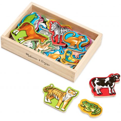 Animale de lemn cu magneti Melissa and Doug 0475 - poza 4