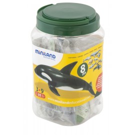 Animale marine set de 8 figurine - Miniland - poza 2