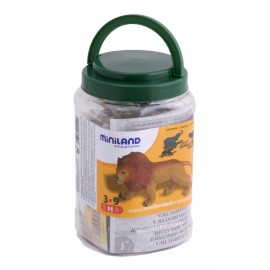 Animale salbatice set de 9 figurine - Miniland - poza 3