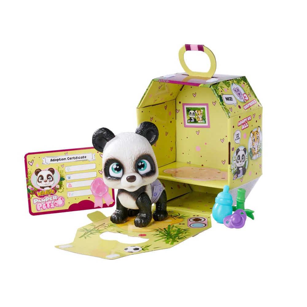 Animalut cu scutec Simba Pamper Petz Panda - poza 2