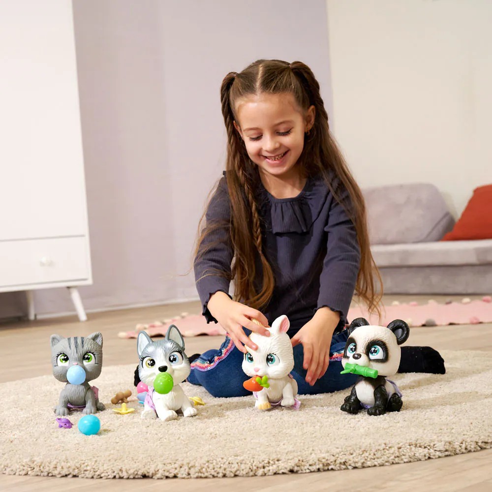Animalut cu scutec Simba Pamper Petz Panda - poza 3