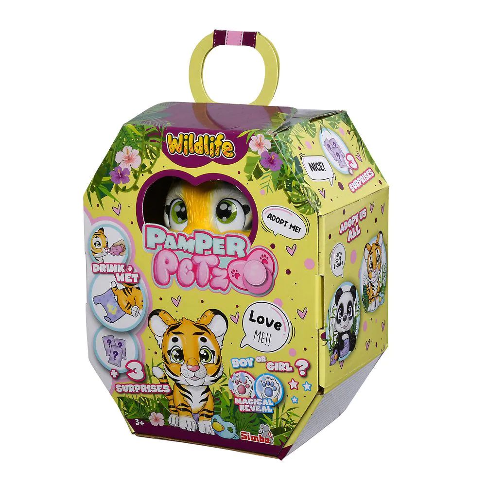 Animalut cu scutec Simba Pamper Petz Tigru - poza 3