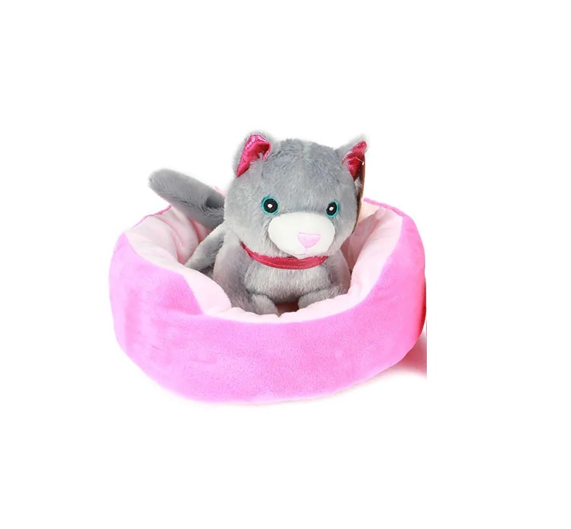 Animalut de plus cu patut Ttoys 20 cm diverse modele - poza 4