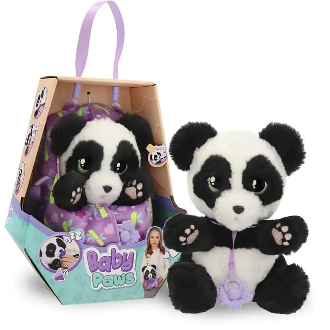 Animalut interactiv Baby Paws Tigru sau Panda - poza 2