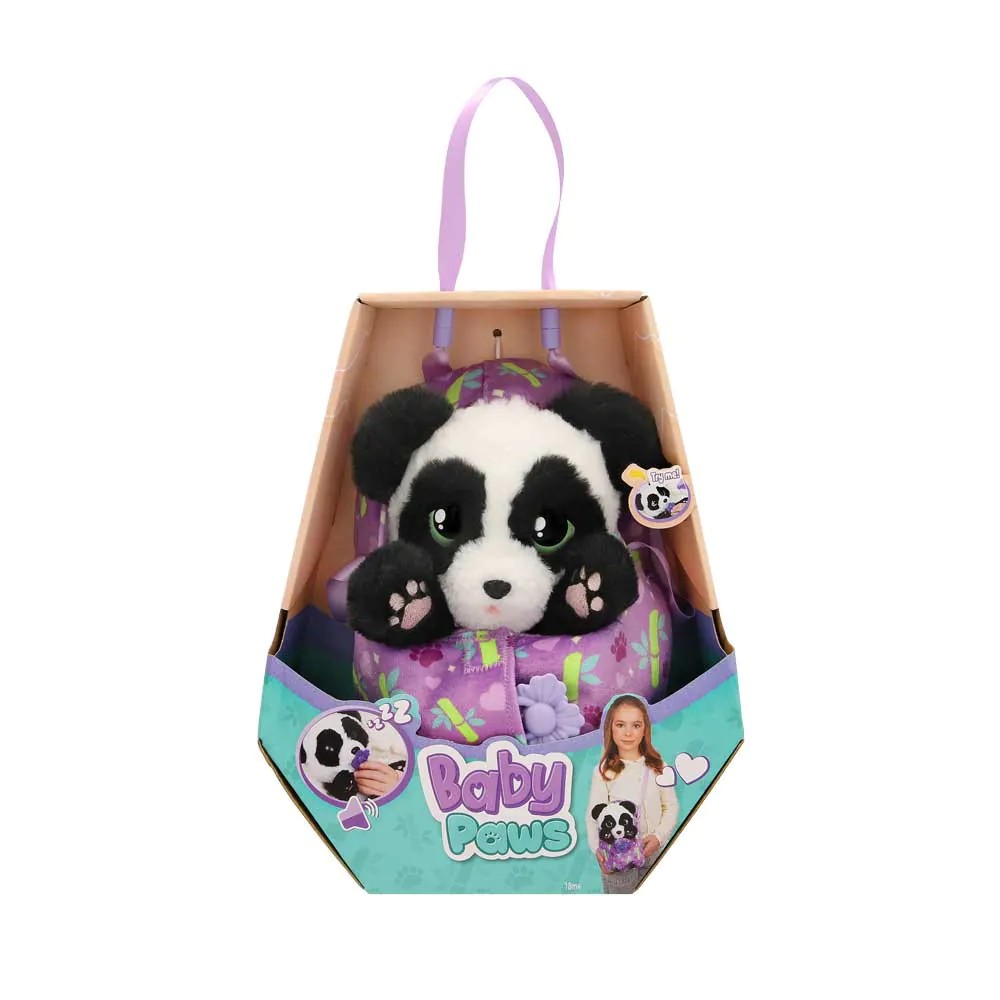 Animalut interactiv Baby Paws Tigru sau Panda - poza 5