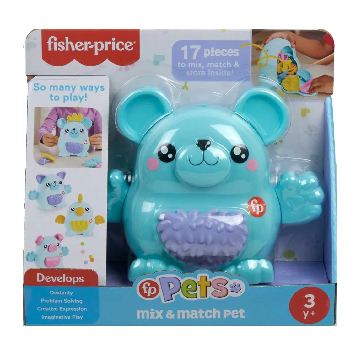Animalute de asamblat Fisher Price Mix and Match Pet - poza 5